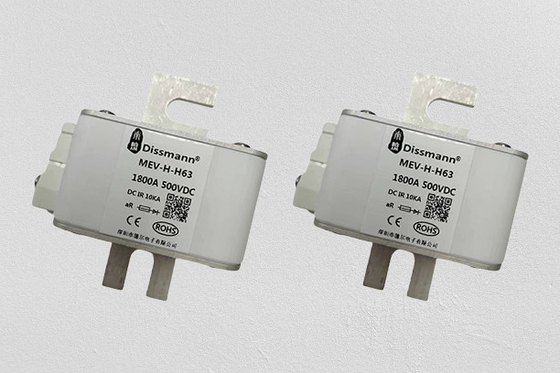 De witte Zekering 1800A, de Ceramische Zekering IEC60269 van de Halfgeleiderbescherming van 500v