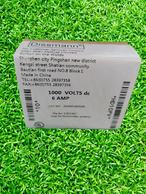 10*38mm Zonnepv Ceramische Zekerings Cilindrische Type van Patroonhrc Gg