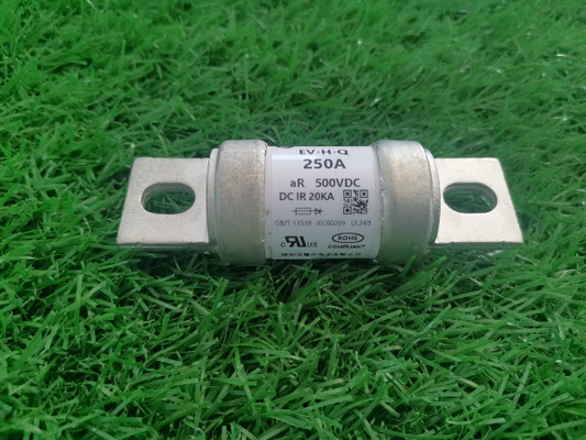200Amp automobielzekering 500VDC-zekering voor EV-oplader HRC-zekering gemaakt in China