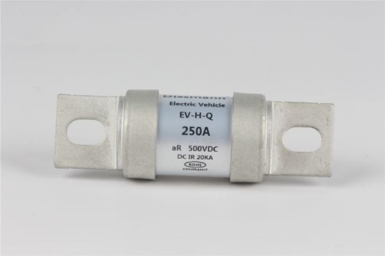 200Amp automobielzekering 500VDC-zekering voor EV-oplader HRC-zekering gemaakt in China