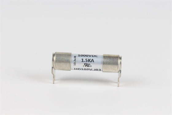 Hoge Brekende Zekering 10x38mm, Twee Verklaard Pin Ceramic Fuse UL van Capaciteitsdissmann