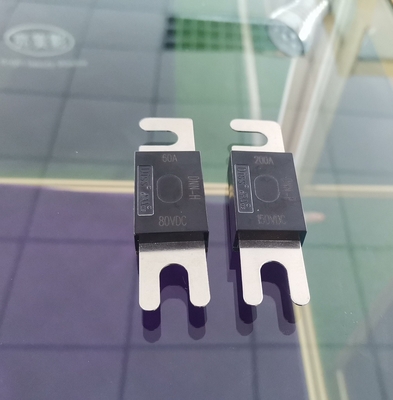 De middelgrote Vlakke Zekering van de Type Automobielbatterij, de Zekeringen van de de Autobatterij van DC80V EV