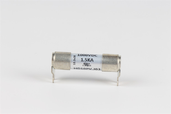 10x38mm zet de Ceramische het Soldeerselplaat van de Zekeringshoogspanning HD10D.J03 Zekering Verklaard die op UL in China wordt gemaakt