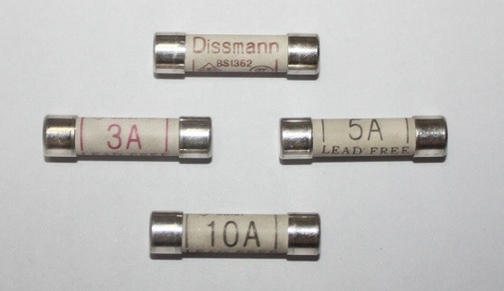 Bs13623a Britse Standaardzekeringen ASTA Certificate Ceramic Tube Material