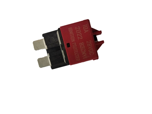 De rode Resettable Zekering 28VDC 5A van het Stroomonderbrekerblad schatte Stroom