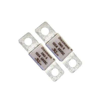 Lage Brekende Capaciteitsnh Type HRC Zekerings58vdc Nominale spanning 200A