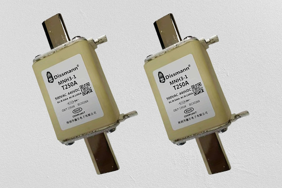 Hoogspanningsnh Type HRC schatte de Zekerings Hoge Brekende Capaciteit 250A Stroom