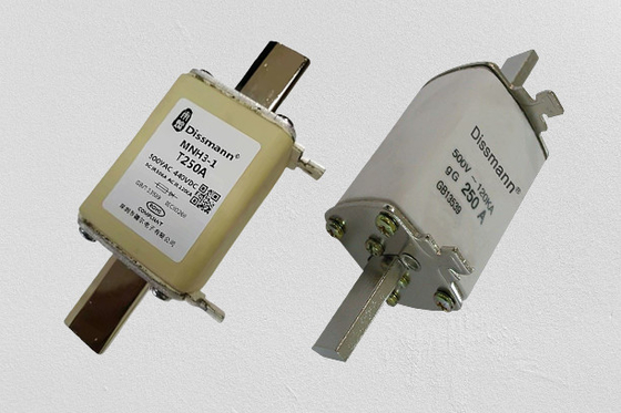 Het Verbreken van NT rechts NH de Hoge Nominale spanning IEC60269 van de Capaciteitszekering 600VDC