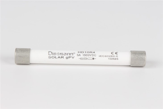 Werkende de Halfgeleiderzekeringen van GPV van 10 Mm X 85 Mm 1500VDC de Nominale spanning